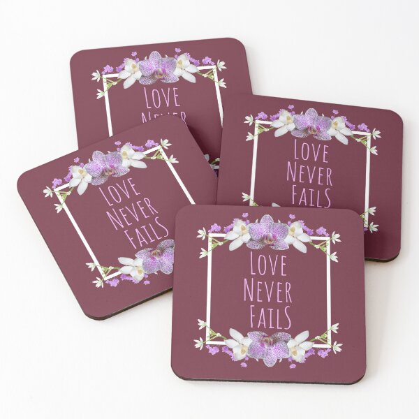 Item preview, Love Never Fails designed and sold by fsultesart.