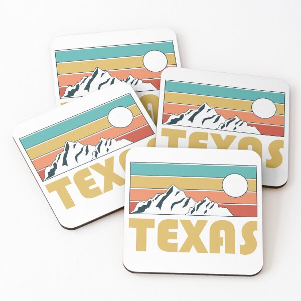 Item preview, Texas Retro Vintage - Texas Mountain Souvenir - Gift - Hometown - Hiking - Nature designed and sold by HappyTees Lab.