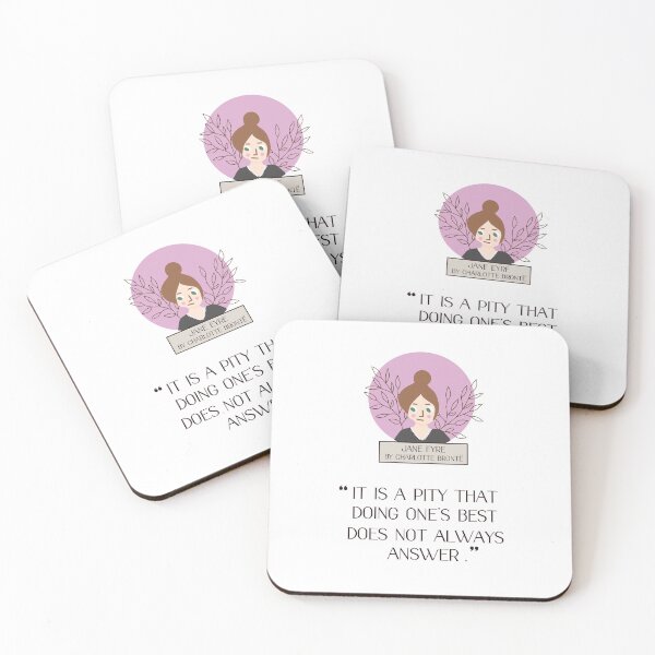 Item preview, Jane Eyre quote - IT IS A PITY designed and sold by Candela Blush.