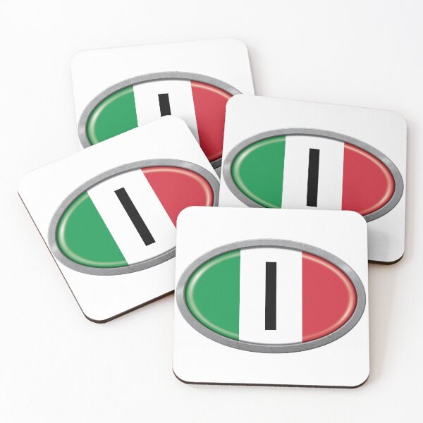 Item preview, Italy International Vehicle Code Metal Plate designed and sold by travelwitheric.