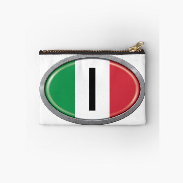 Item preview, Italy International Vehicle Code Metal Plate designed and sold by travelwitheric.