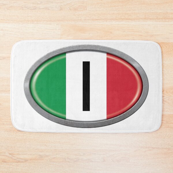 Artikelvorschau, Italien International Vehicle Code Metallplatte entworfen und verkauft von travelwitheric.