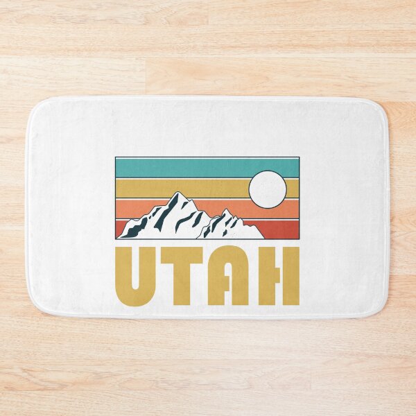 Item preview, Utah Retro Vintage - Utah Mountain Souvenir - Gift - Hometown - Hiking - Nature designed and sold by HappyTees Lab.