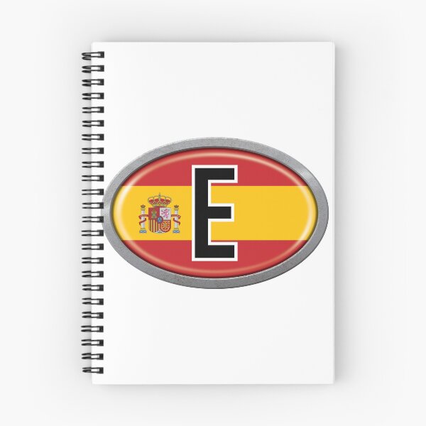 Item preview, Spain International Vehicle Code Metal Plate designed and sold by travelwitheric.
