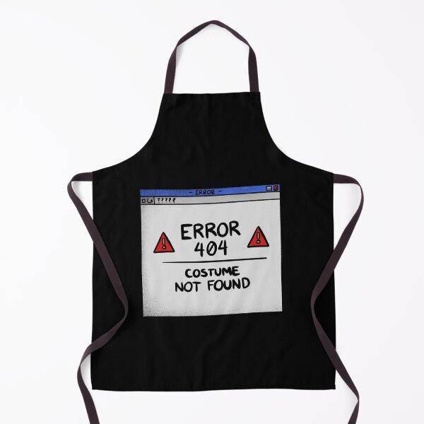 Item preview, Lazy Halloween costume - Error 404, costume not found designed and sold by AnnaMelekhina.
