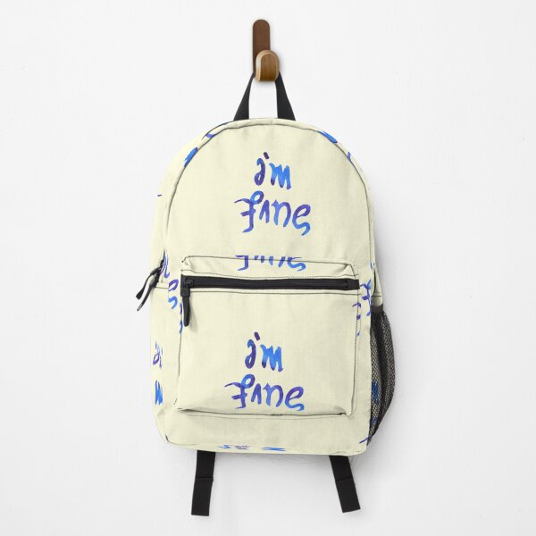 Item preview, I'm Fine Save Me Anagram Tattoo Motivate designed and sold by thefrshmachine.