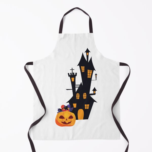 Item preview, halloween ghost pumpkin cat bat and witch hat designed and sold by SAJAMANIA.