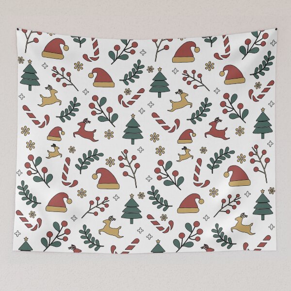 Item preview, Christmas Pattern Wrapping Paper designed and sold by Medmac's Designs.