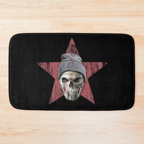 Item preview, skull and red star designed and sold by drizzd.