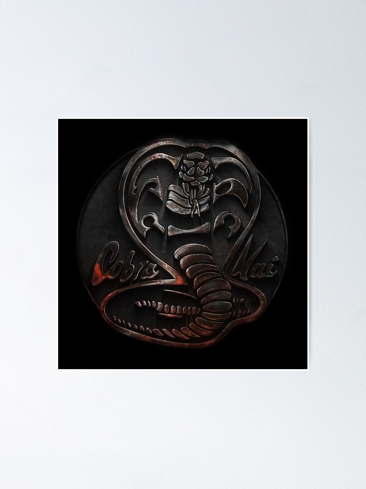 Erorex Cobra Kai A5 Faux Leather Notebook Elegant Metal Badge Design Essential For Fans And Note Takers Durable Construction Officially Licensed Merchandise