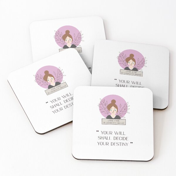 Item preview, Jane Eyre quote - Your will shall decide your destiny designed and sold by Candela Blush.