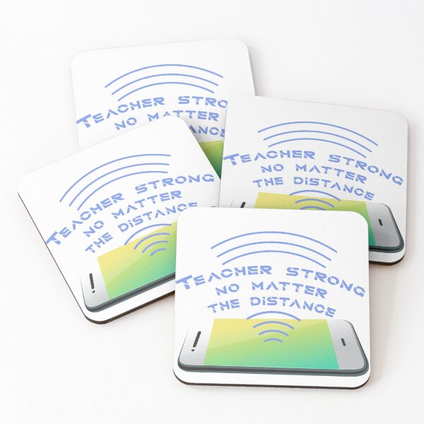 Item preview, Teacher strong no matter the distance designed and sold by gharbi.