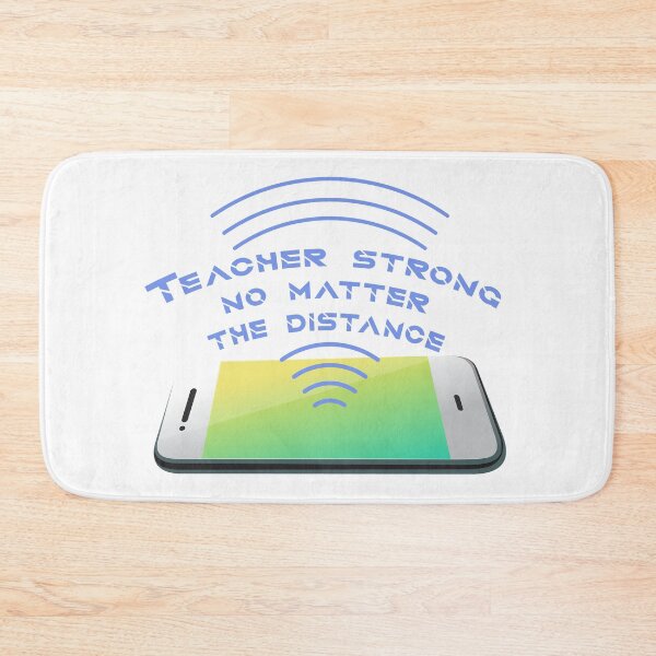Item preview, Teacher strong no matter the distance designed and sold by gharbi.