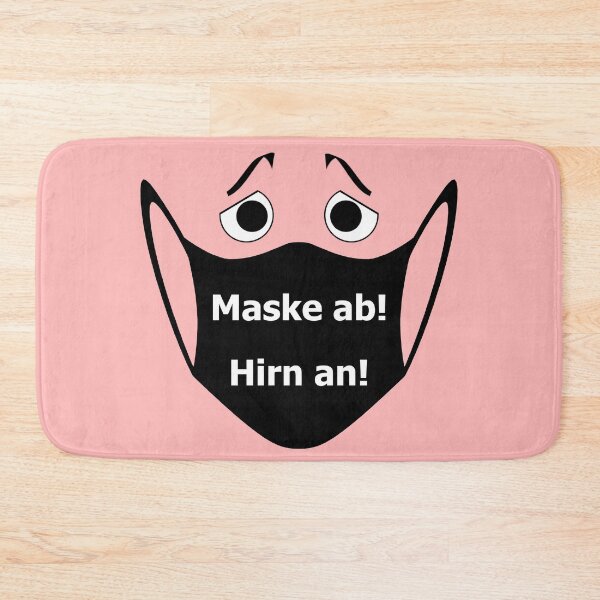 Item preview, Mask off! Brain on! designed and sold by ARTmanhART.