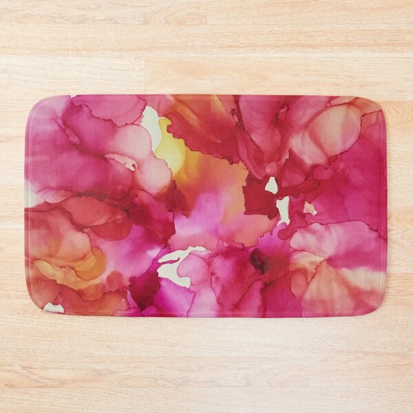Item preview, Pink Blooms Alcohol Ink designed and sold by Artfully Abstracted.