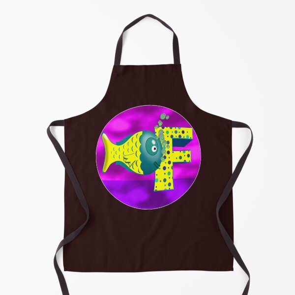 Item preview, f is for fish designed and sold by doctors-apparel.