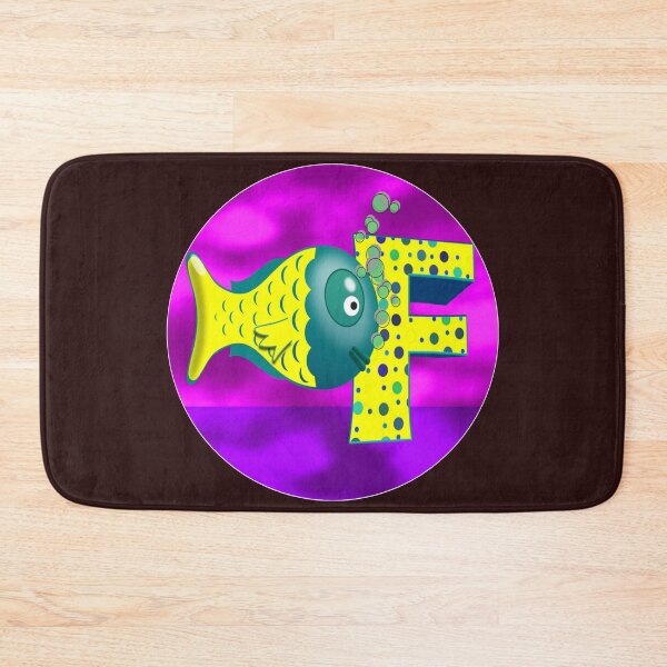 Item preview, f is for fish designed and sold by doctors-apparel.