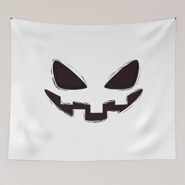 Item preview,  ghost pumpkin happy halloweencat bat and witch hat designed and sold by SAJAMANIA.