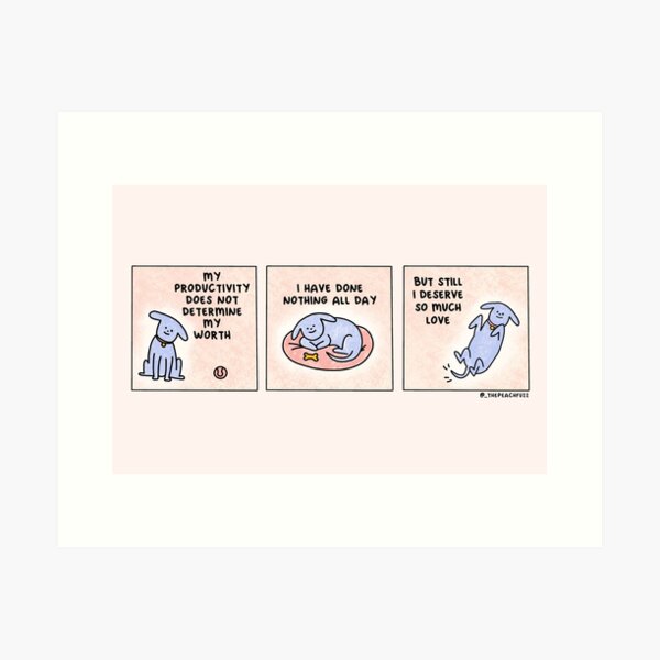 Item preview, Dogs Dont Understand Capitalism - The Peach Fuzz designed and sold by Elizabeth Hudy.