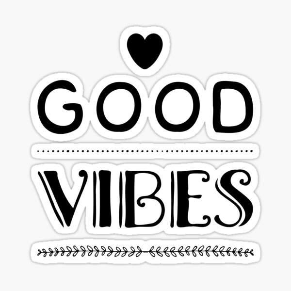 Item preview, Good Vibes with Heart and Leaves designed and sold by HaPenny.