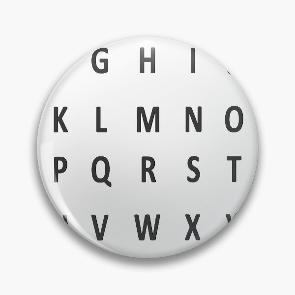Item preview, complete alphabet - black designed and sold by ZiphGames.