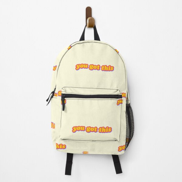 Item preview, You Got This Motivate Inspire Bright Retro Red Yellow designed and sold by thefrshmachine.