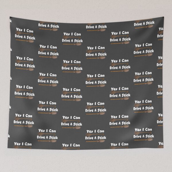 Item preview, Yes I Can Drive A Stick - Halloween Gift - White Lettering designed and sold by Richard529.
