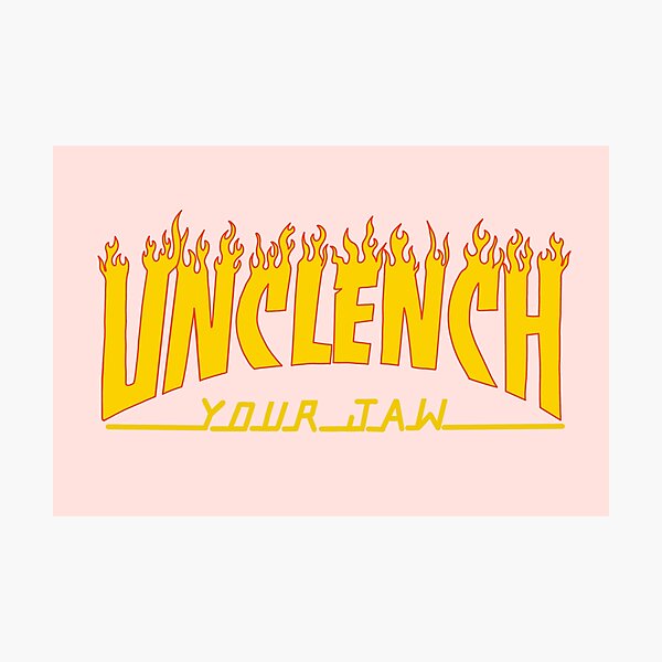 Unclench Your Jaw - The Peach Fuzz Photographic Print