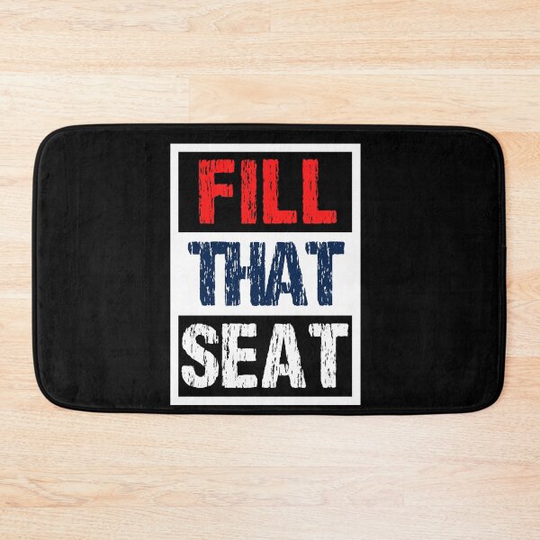 Item preview, Fill That Seat Red White and Blue Distressed Vintage Look Supreme Court Support designed and sold by Jennifer Church.