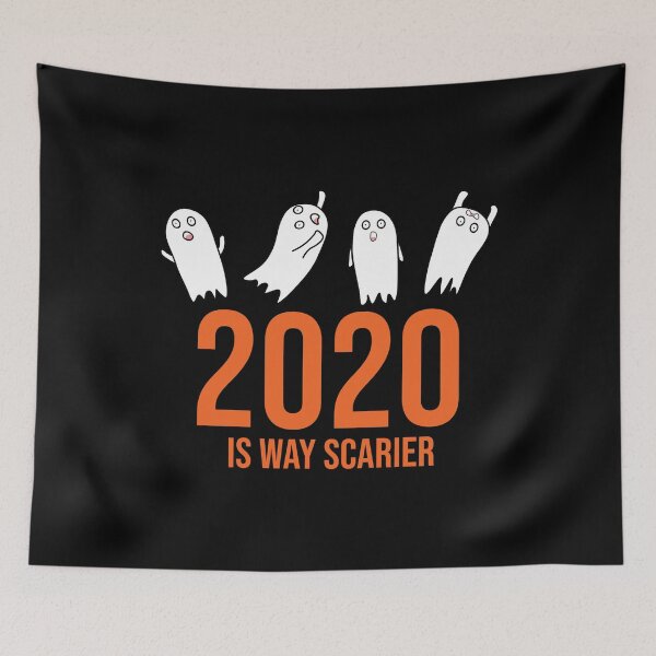Item preview, 2020 is way scarier halloween design designed and sold by kmario.