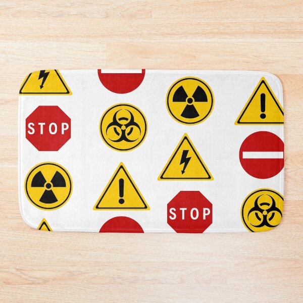 Item preview, Warning Signs and Symblos designed and sold by LeenDesign.