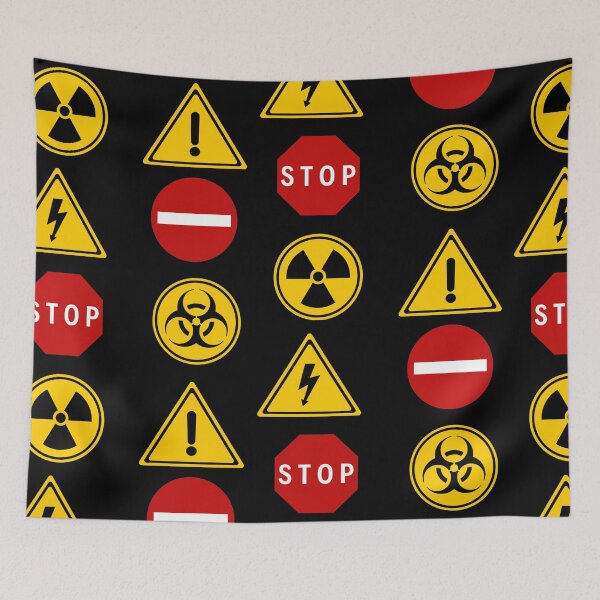 Item preview, Warning Signs and Symblos designed and sold by LeenDesign.
