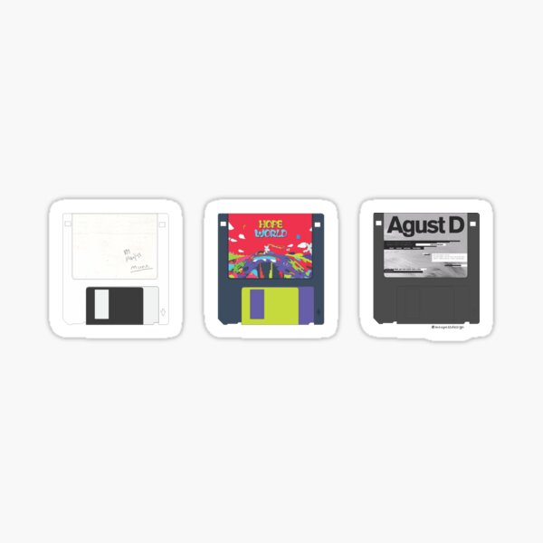 Bts Mixtapes Sticker