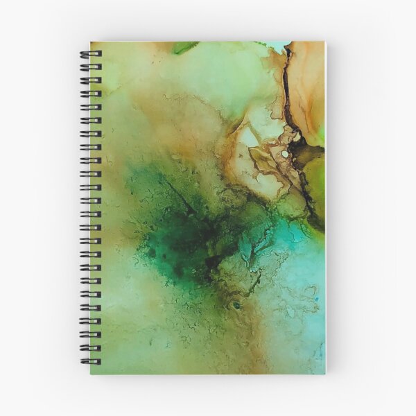 Item preview, Green Patina Alcohol Ink designed and sold by Artfully Abstracted.