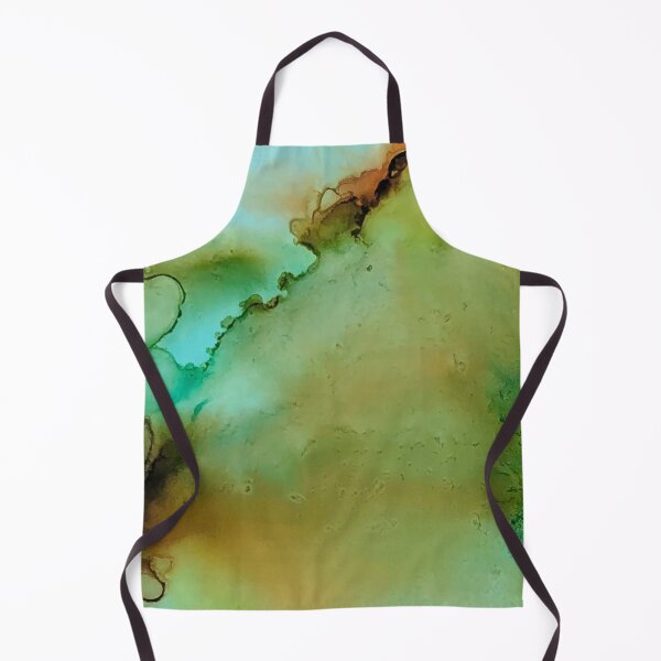 Item preview, Green Patina Alcohol Ink designed and sold by Artfully Abstracted.