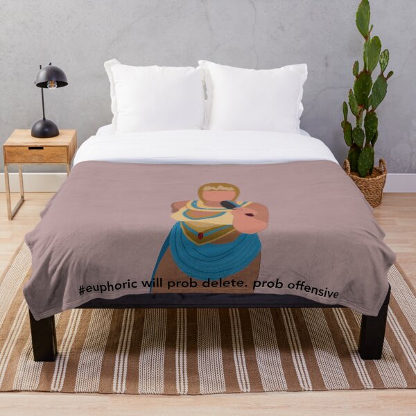 trisha paytas king tut Throw Blanket