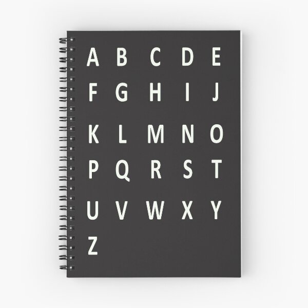Item preview, complete alphabet - white designed and sold by ZiphGames.