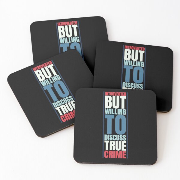 Item preview, Introverted but willing to discuss true crime  designed and sold by hectorgool.