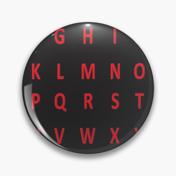 Item preview, complete alphabet - red designed and sold by ZiphGames.