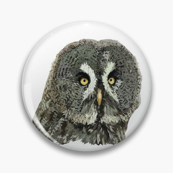 Item preview, Gray owl designed and sold by obscurite.
