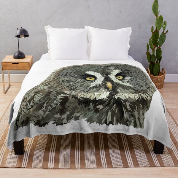 Item preview, Gray owl designed and sold by obscurite.