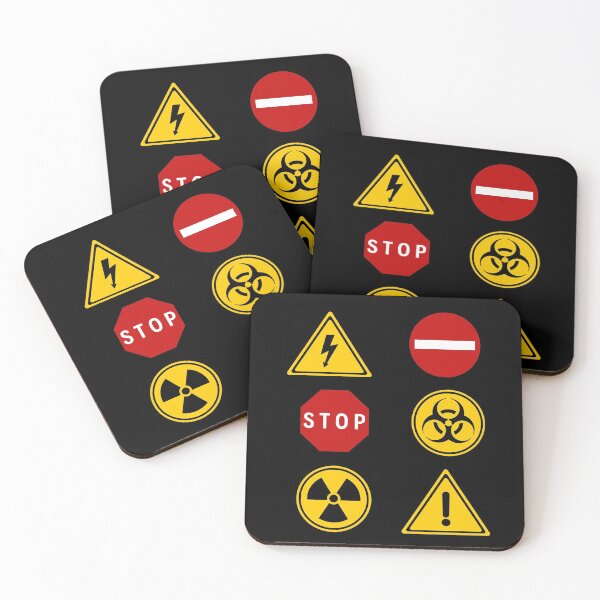 Item preview, Warning Signs and Symblos designed and sold by LeenDesign.