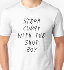 Camiseta ajustada Curry Drake Shot (negro)