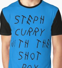 Curry Drake Shot (Black) Graphic T-Shirt
