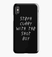 Curry Drake Shot (White) iPhone Case
