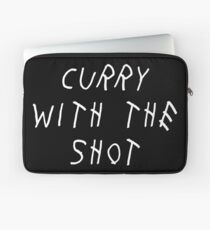 Curry Drake Shot (White) Laptop Sleeve