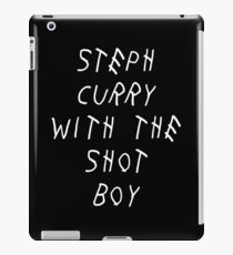 Curry Drake Shot (White) iPad Case/Skin
