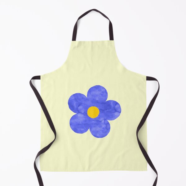 Item preview, Blue Flower Hippie Watercolor Weed designed and sold by thefrshmachine.