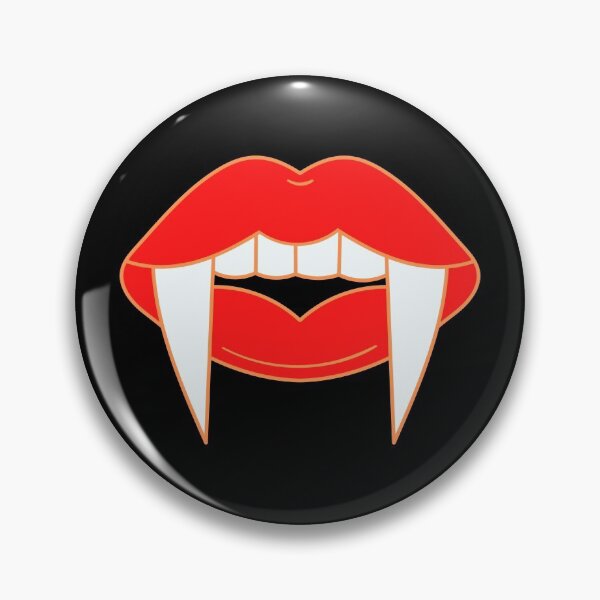 Item preview, Halloween 2022 - Vampire Fangs and Red Lips  designed and sold by olegarh.