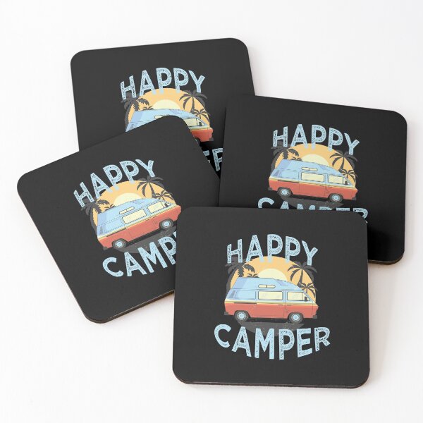 Item preview, happy camper designed and sold by CreationFirm.